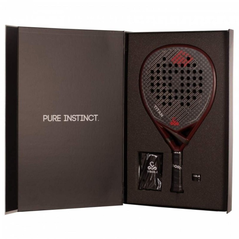 Pala Vibora Titan 12K Rojo 2026